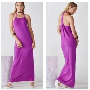 Fabletics Medium Spaghetti Strap Maxi Dress‎ Neema